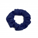 navy lycra gymnastics hair scrunchie