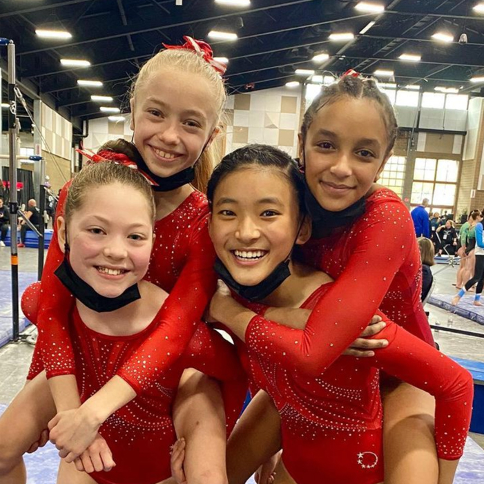 competition-leotard-Cascade-Elite-usa-02 Cascade Elite Gymnastics Club Red Leotard