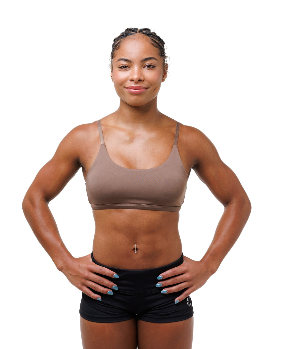 nude multiway gymnast cheer dance bras for under leotards and cheer uniforms