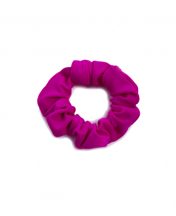 plum scrunchie lycra