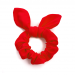 red lycra gymnastics hair bow