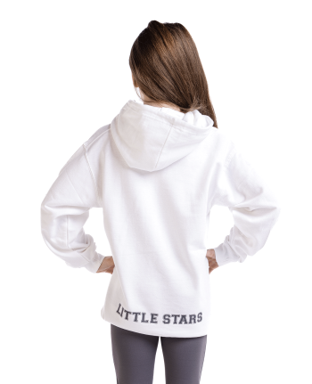 trendy 2023 graphic gymnastics athleisure hoodie white
