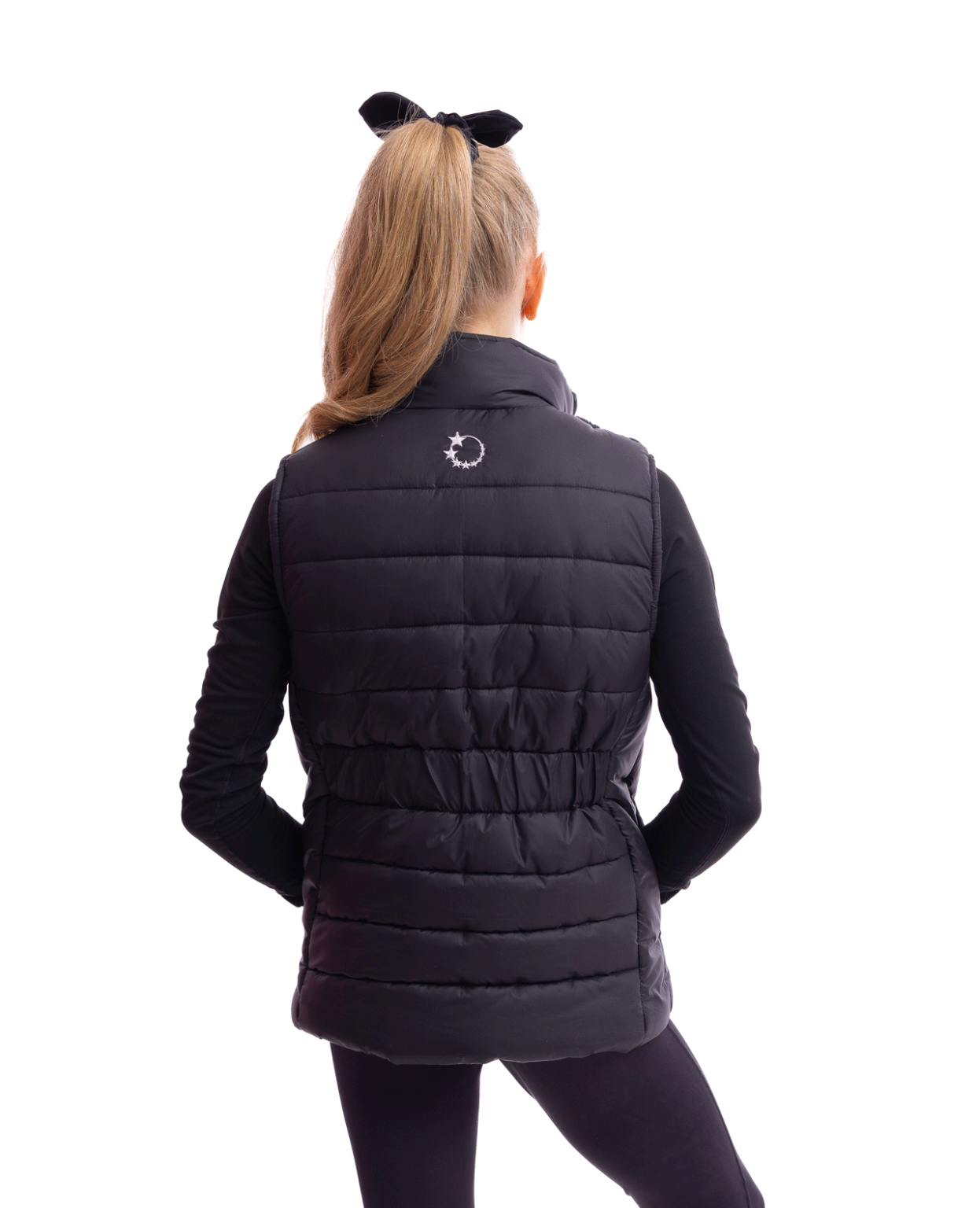 Gymnastics club gilet black