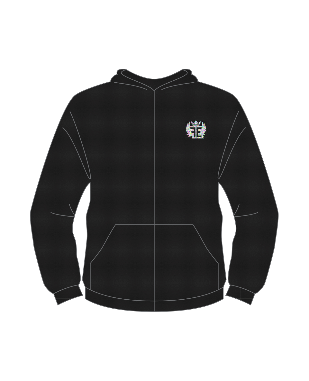 flyers_hoodie_zip_black_widows_f