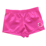 pink gymnastics shorts