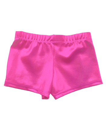 pink gymnastics shorts