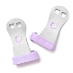 premium artistic gymnastics palm grip guards bars lilac velco