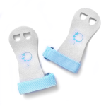 premium artistic gymnastics palm grip guards bars blue velco