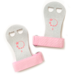 premium artistic gymnastics palm grip guards bars lilac velco
