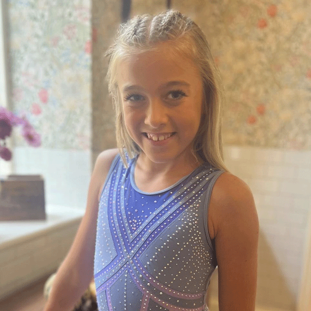 new-bestselling-leotards-lycra-leotard- cute younger gymnast in lycra leotard with ombre in country house