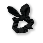 Scrunchie bow black lycra matches stella leotard