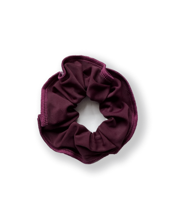 scrunchie to match bell crimson burgundy
