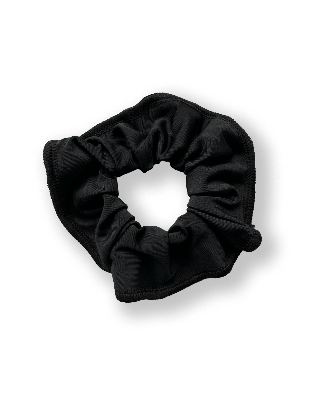 Scrunchie bblack lycra matches knight leotard