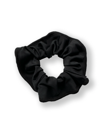 Scrunchie bblack lycra matches knight leotard