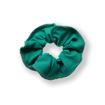 jade green matt lycra gymnastics scrunchie