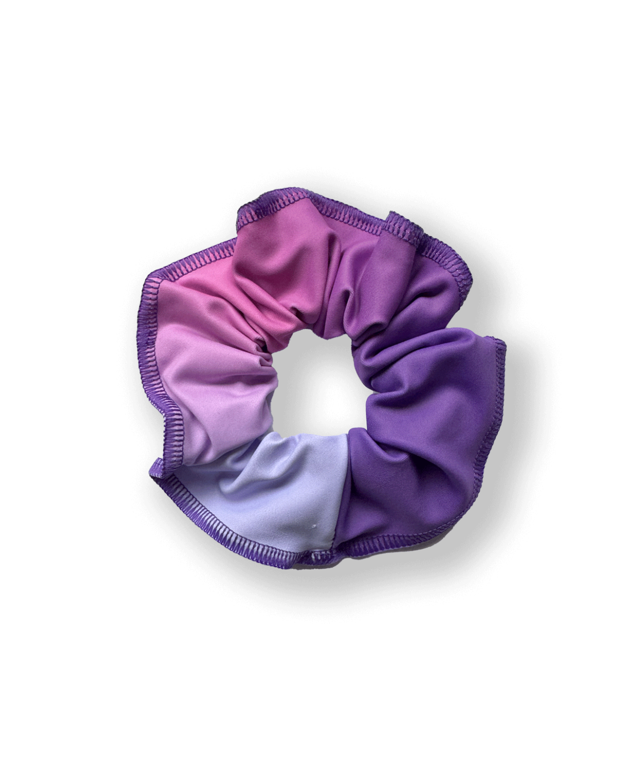 ombre pink purple lilac scrunchie bow