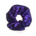 gymnastics scrunchie purple