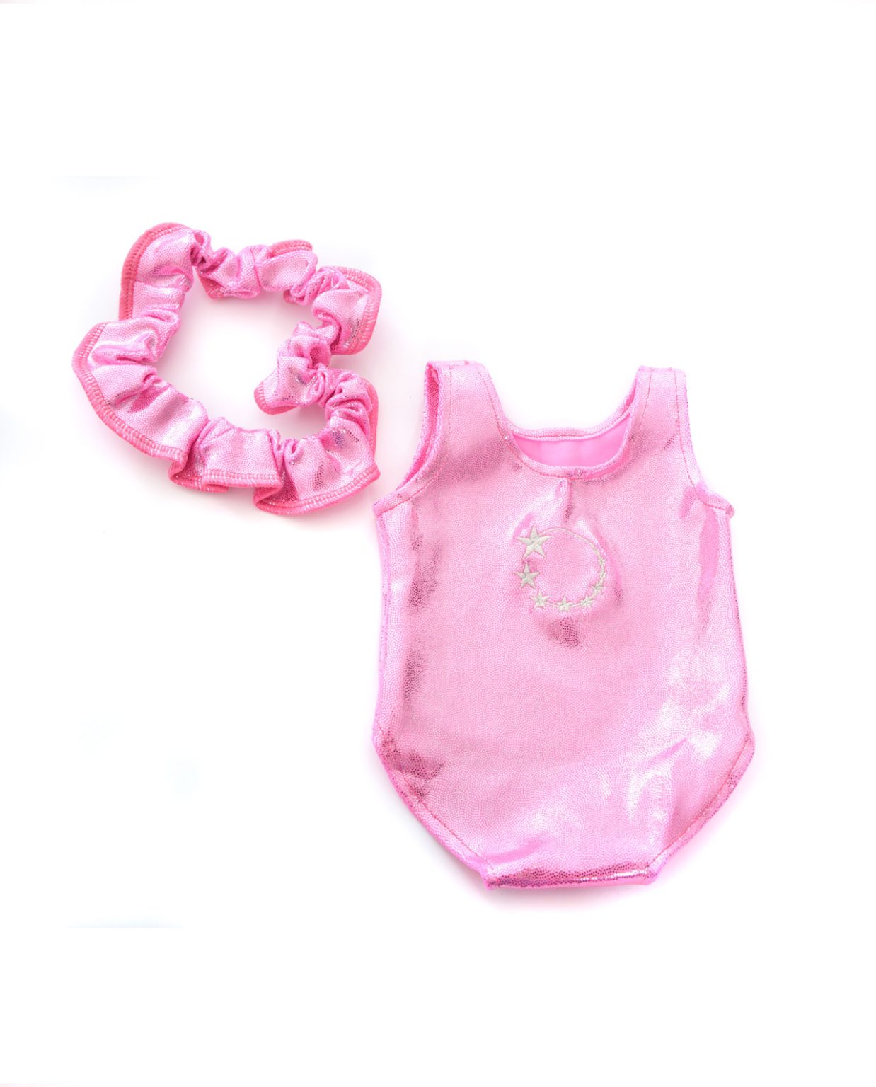 teddy_doll_leotard teddy doll leotard pink with scrunchie