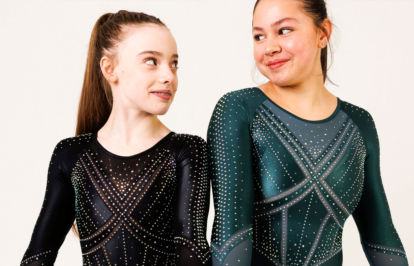 artistic competition and individual long sleeve leotard design service