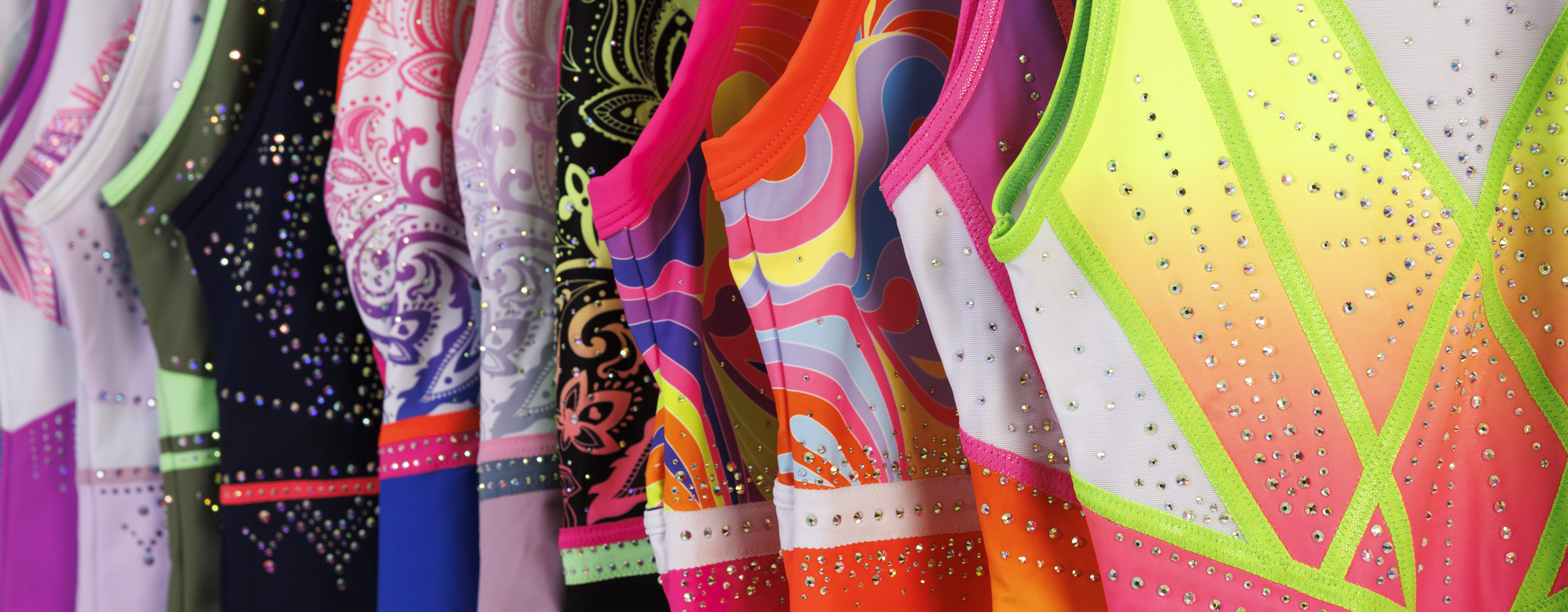 brand_rep_access neon and ombre 2024 new leotard collection