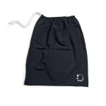 Black lycra gymnastics lycra hand guard accessories drawstring bag
