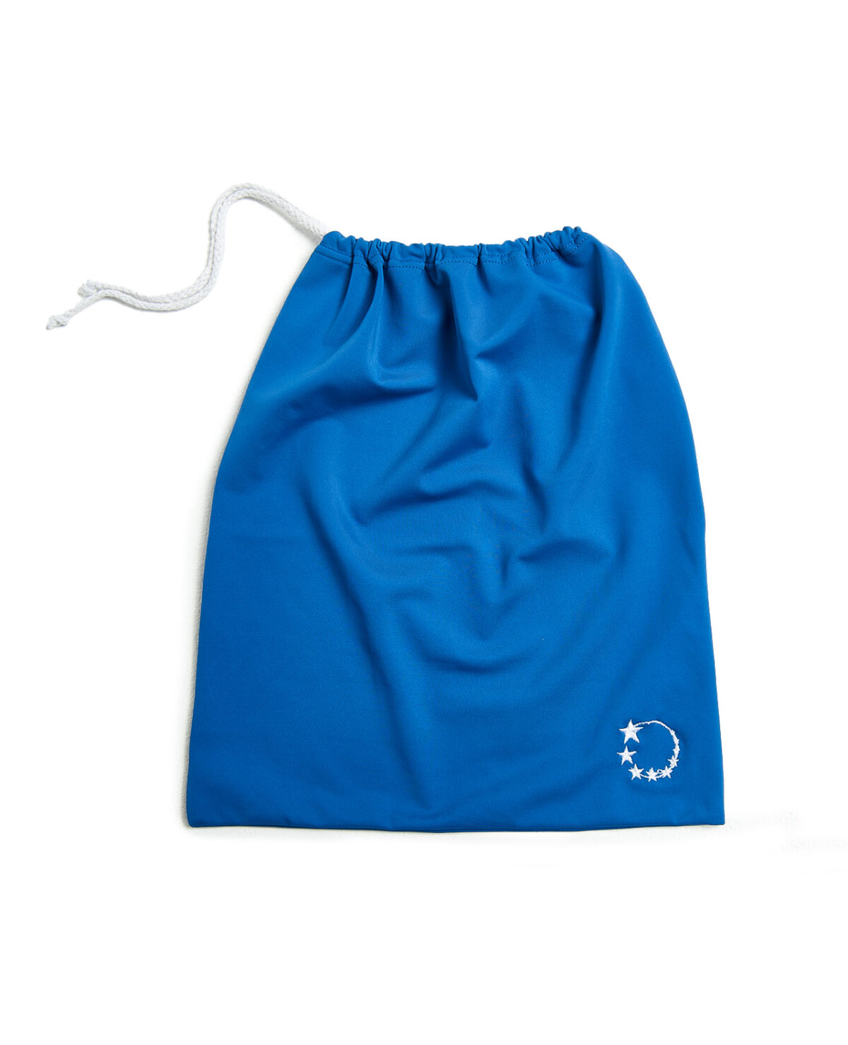 blue lycra gymnastics lycra hand guard accessories drawstring bag