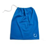 blue lycra gymnastics lycra hand guard accessories drawstring bag