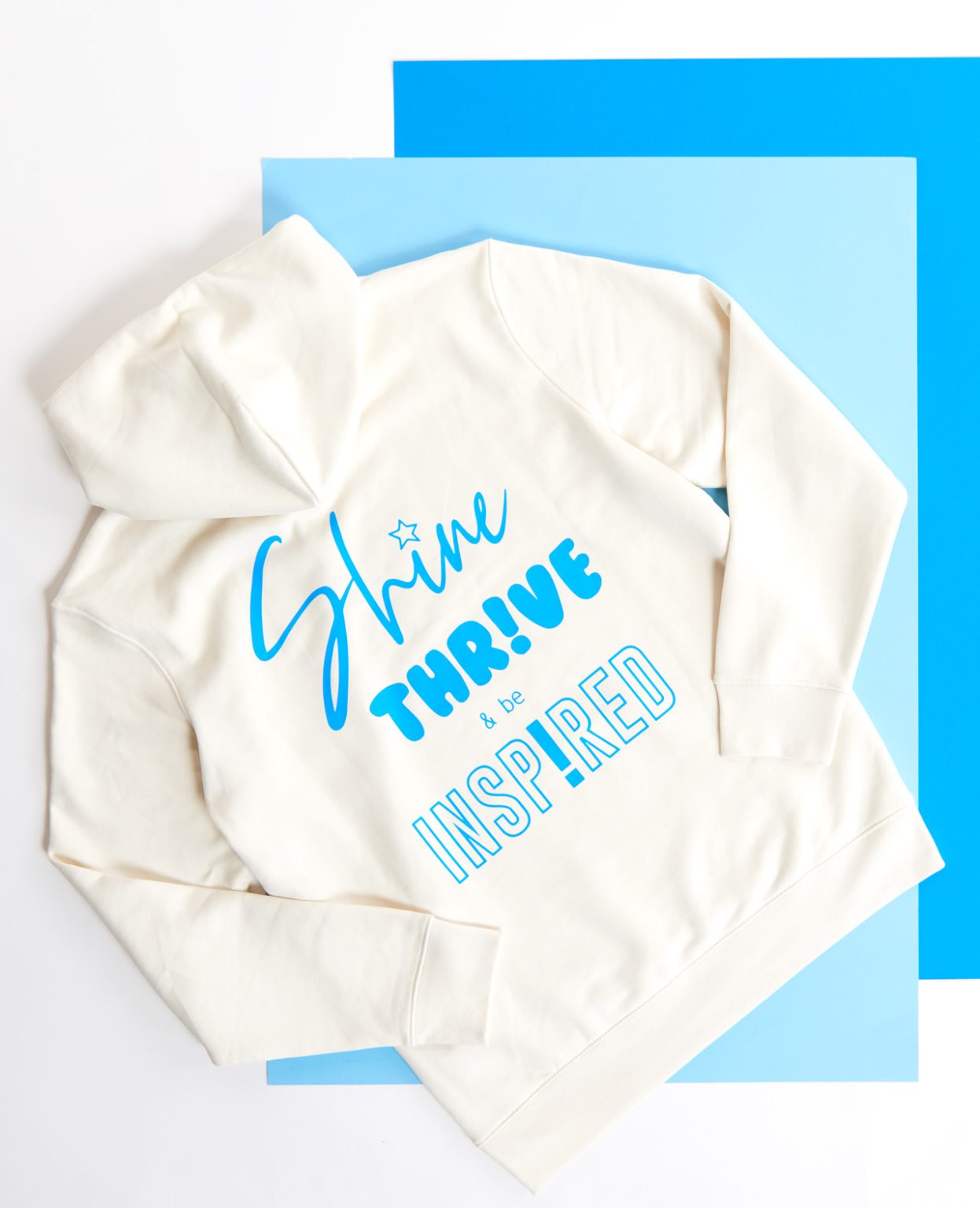 inspired_gymnastics_hoodie_cream_01 gymnastics pullover hoodie gift ivory blue