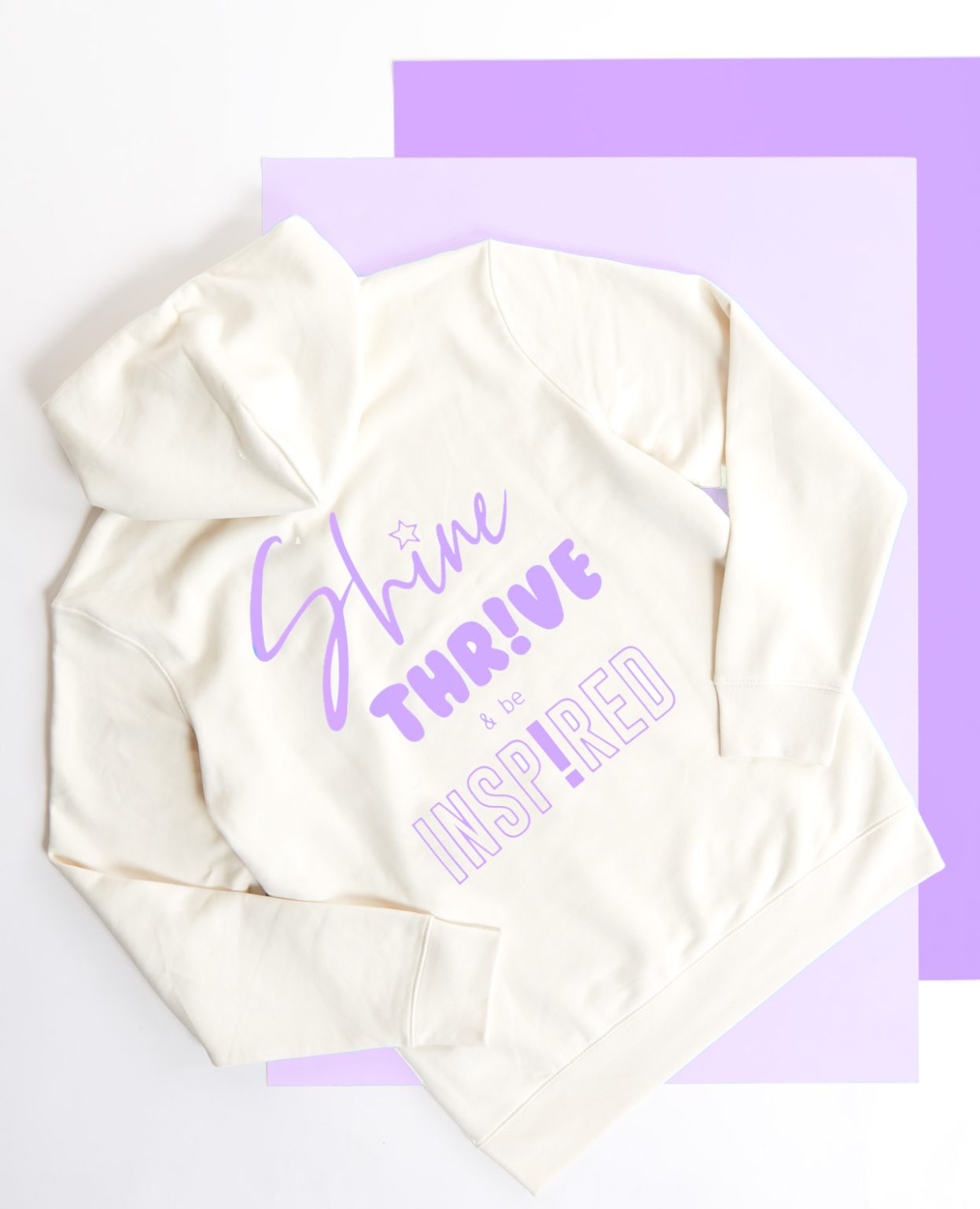 gymnastics pullover hoodie gift ivory