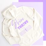 gymnastics pullover hoodie gift ivory