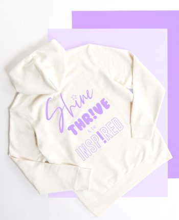 gymnastics pullover hoodie gift ivory