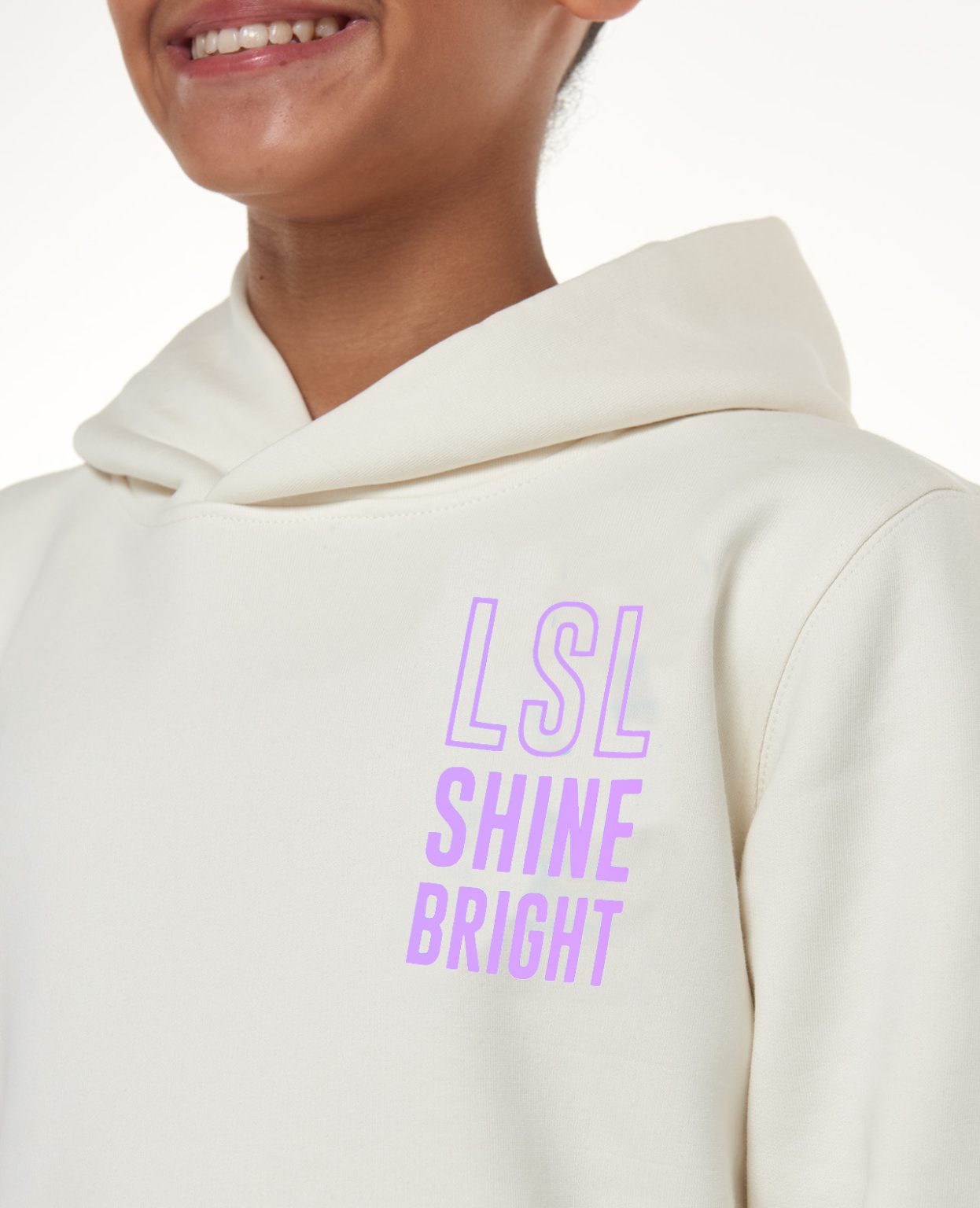 gymnastics pullover hoodie gift ivory lilac
