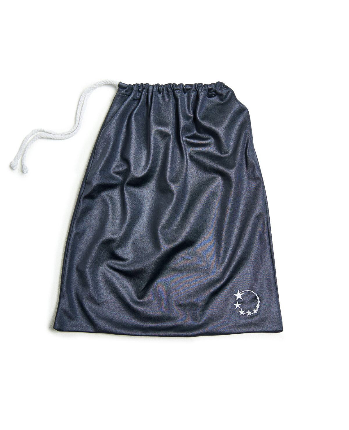 dark grey chintz gymnastics lycra hand guard accessories drawstring bag
