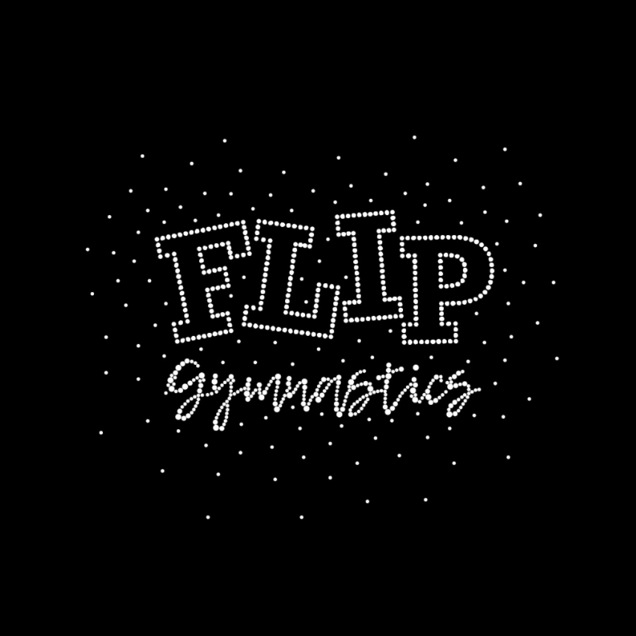 bling_02 bespoke gymnastic club training leotard diamante scatter