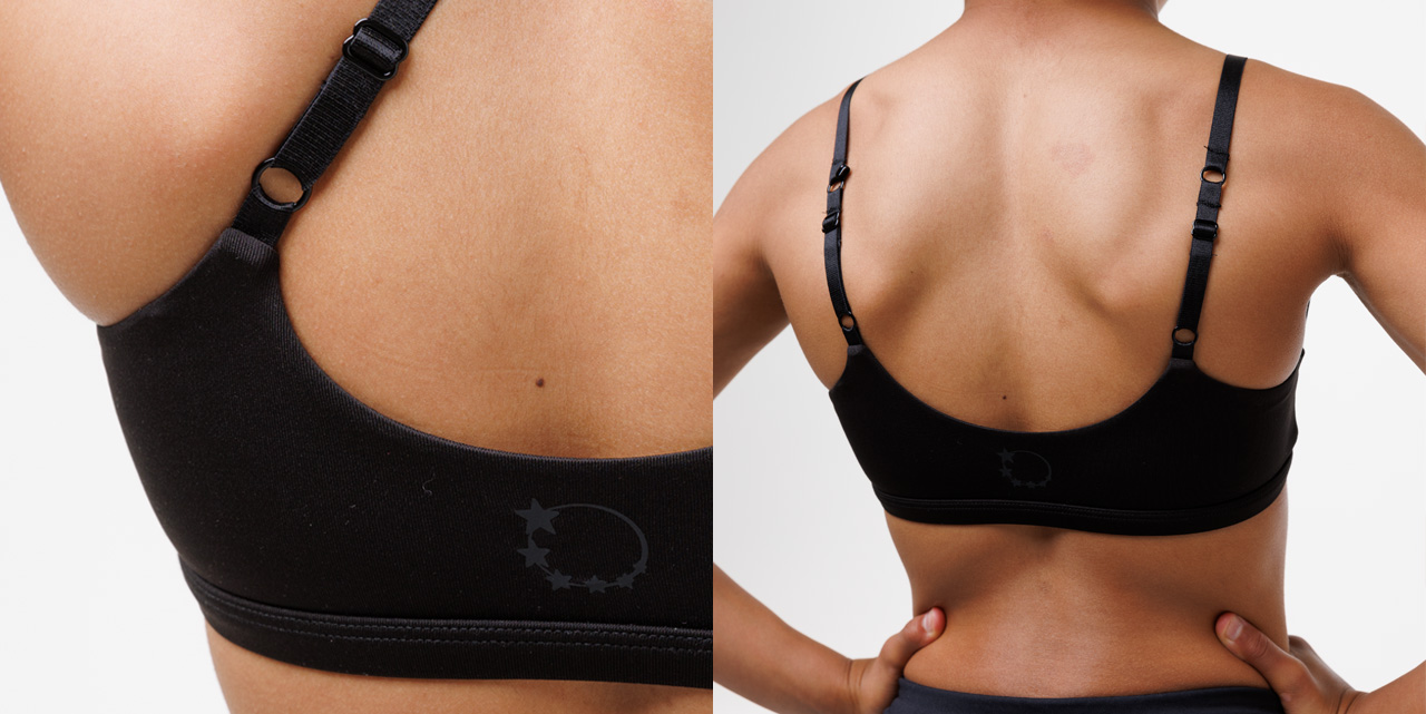 Multiway_cheer_gymnastics_bra_Black_02 black lycra multiway clip gymnastics cheer dance bra
