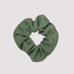khaki gymnastics scrunchie